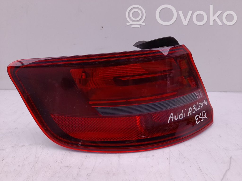 Audi A3 S3 8V Lampy tylnej klapy bagażnika 