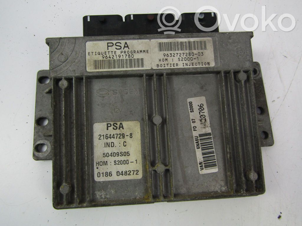 Citroen Xsara Picasso Engine control unit/module ECU 