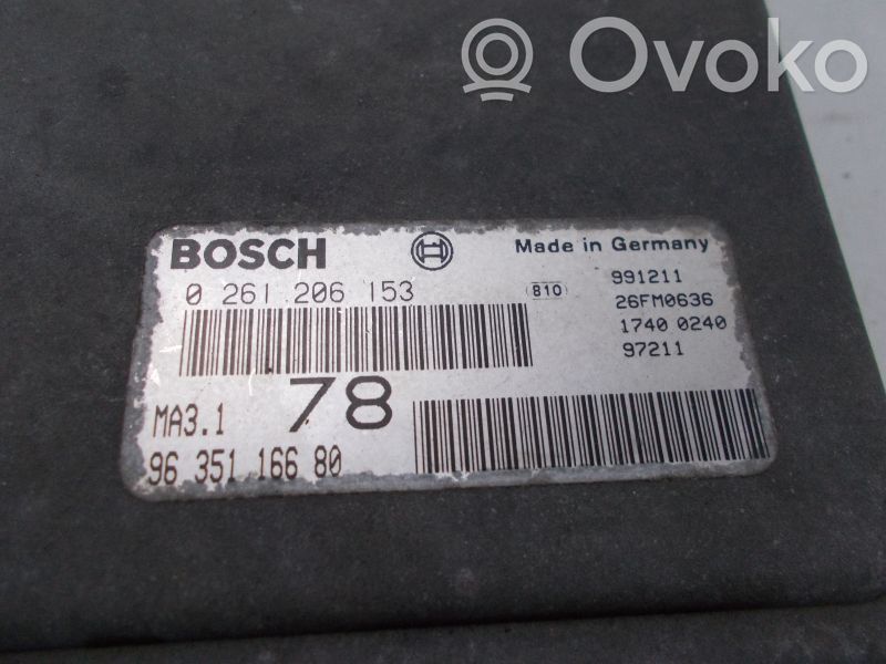 Peugeot 106 Engine control unit/module ECU 