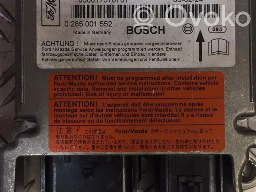 Module de contrôle airbag   4M5T14B056BF