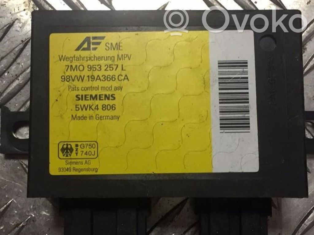 Ford Galaxy Immobilizer control unit/module 