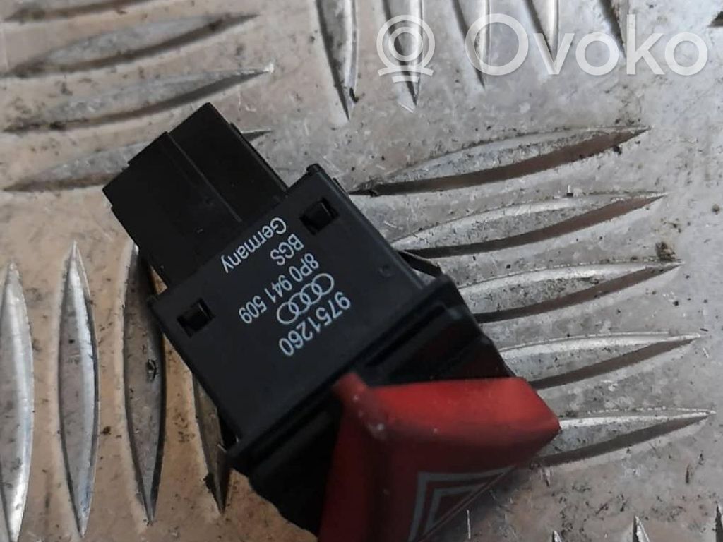 Botón interruptor de luz de peligro   8P0941509