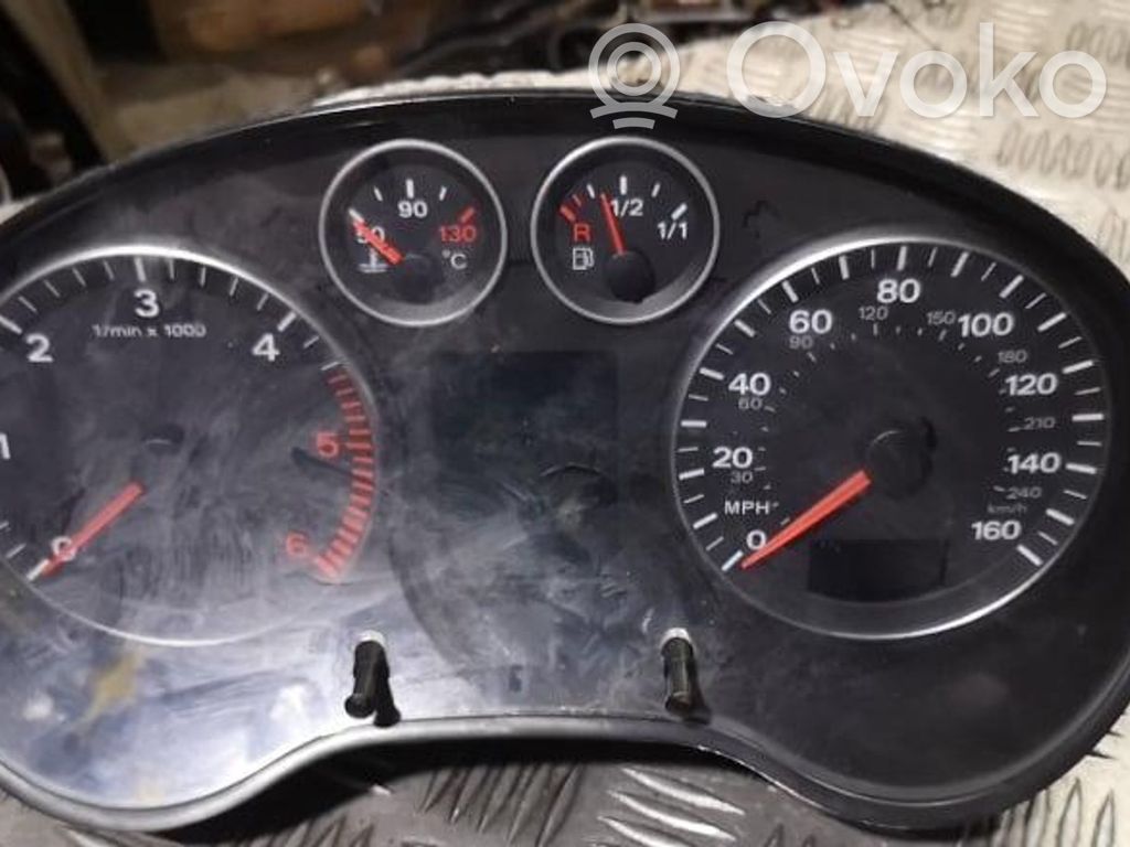 Audi A3 S3 A3 Sportback 8P Tachimetro (quadro strumenti) 