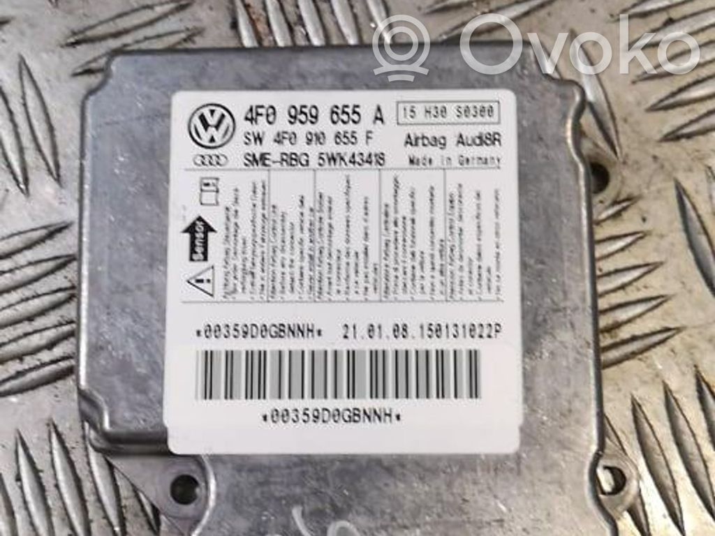 Audi A6 S6 C6 4F Airbag control unit/module 
