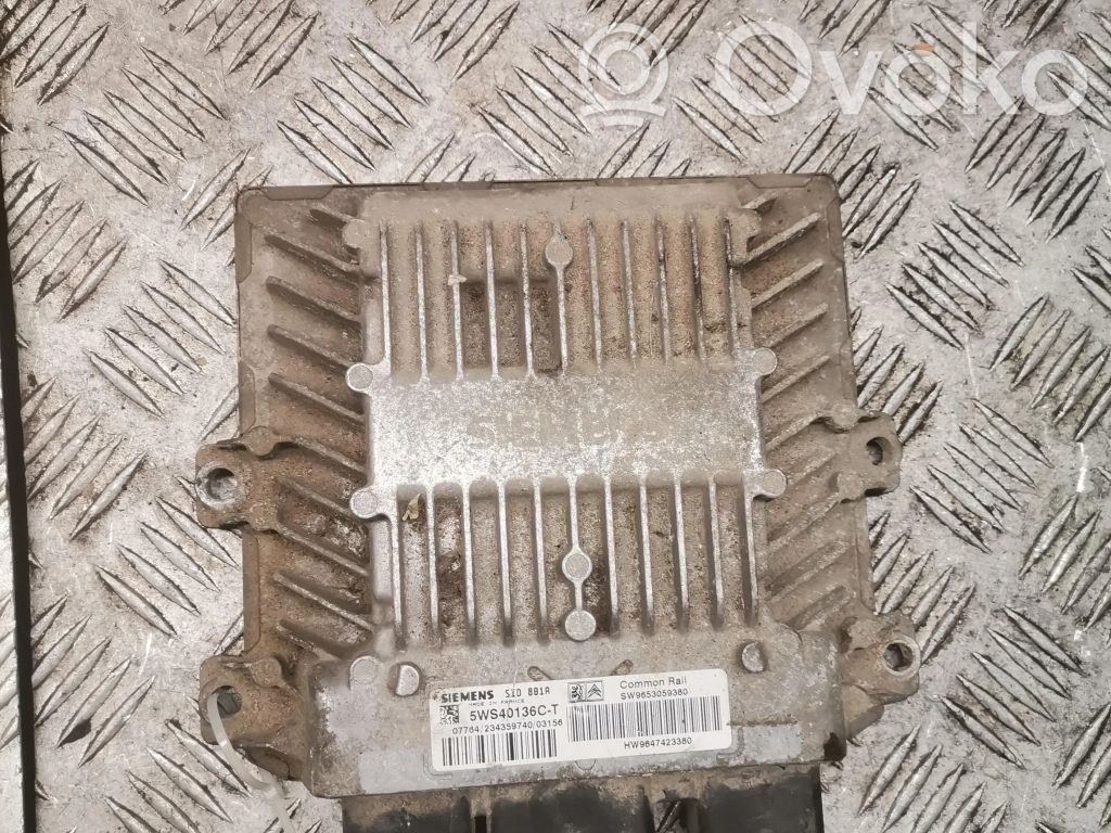 Peugeot Partner Engine control unit/module 