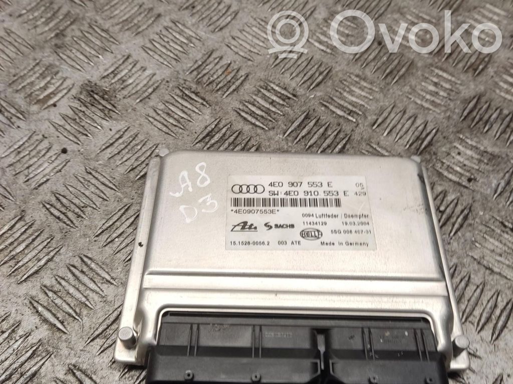 Audi A8 S8 D3 4E Moottorin ohjainlaite/moduuli 