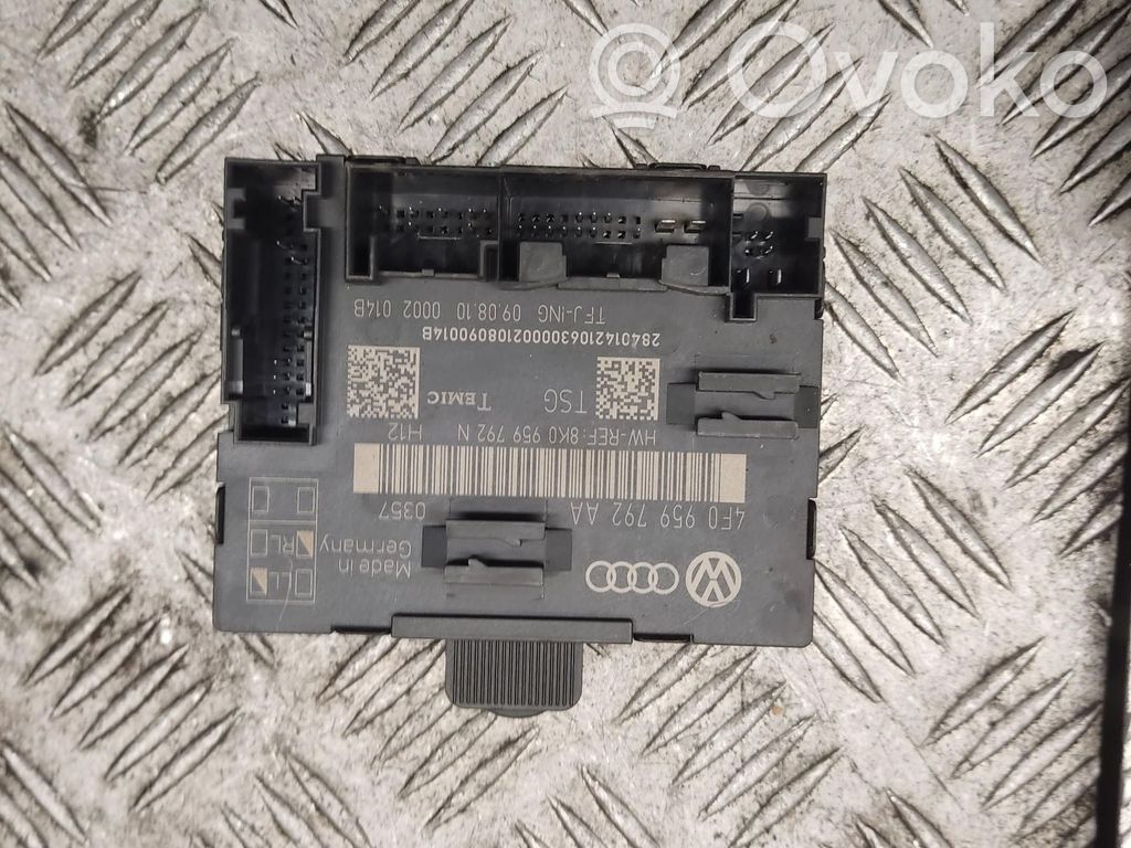 Audi A6 S6 C6 4F Door control unit/module 