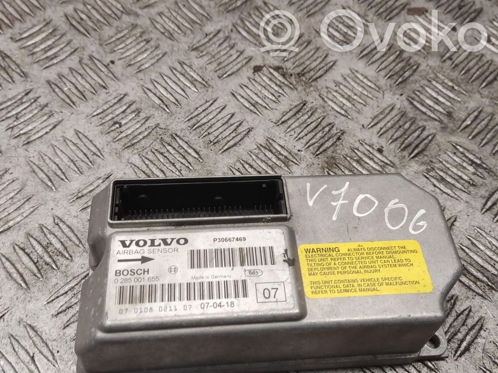 Airbag control unit/module   P30667469