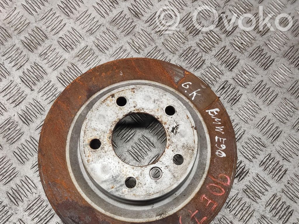 Aizmugurējais bremžu disks