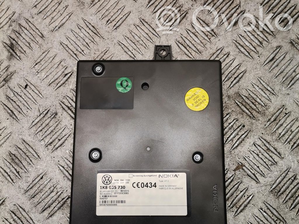 Bluetooth control unit module   1K8035730
