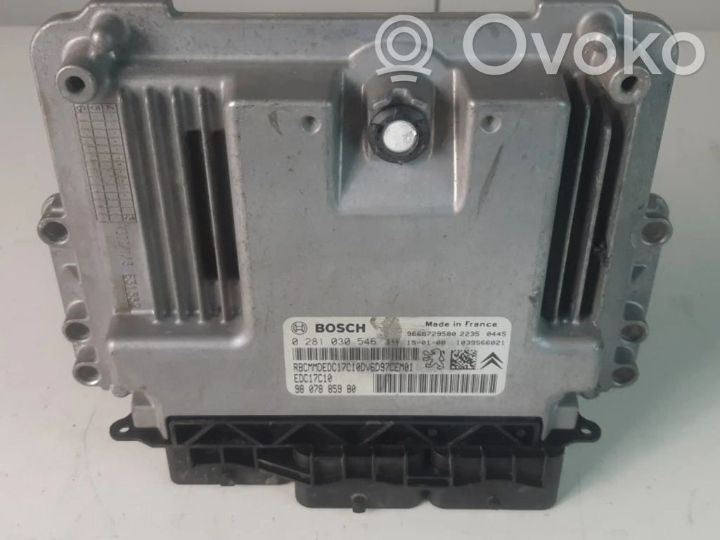 Peugeot Partner Engine control unit/module 