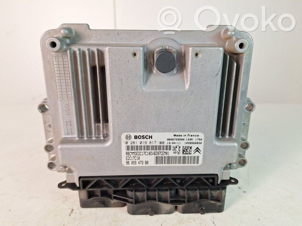 Citroen Berlingo Engine control unit/module 