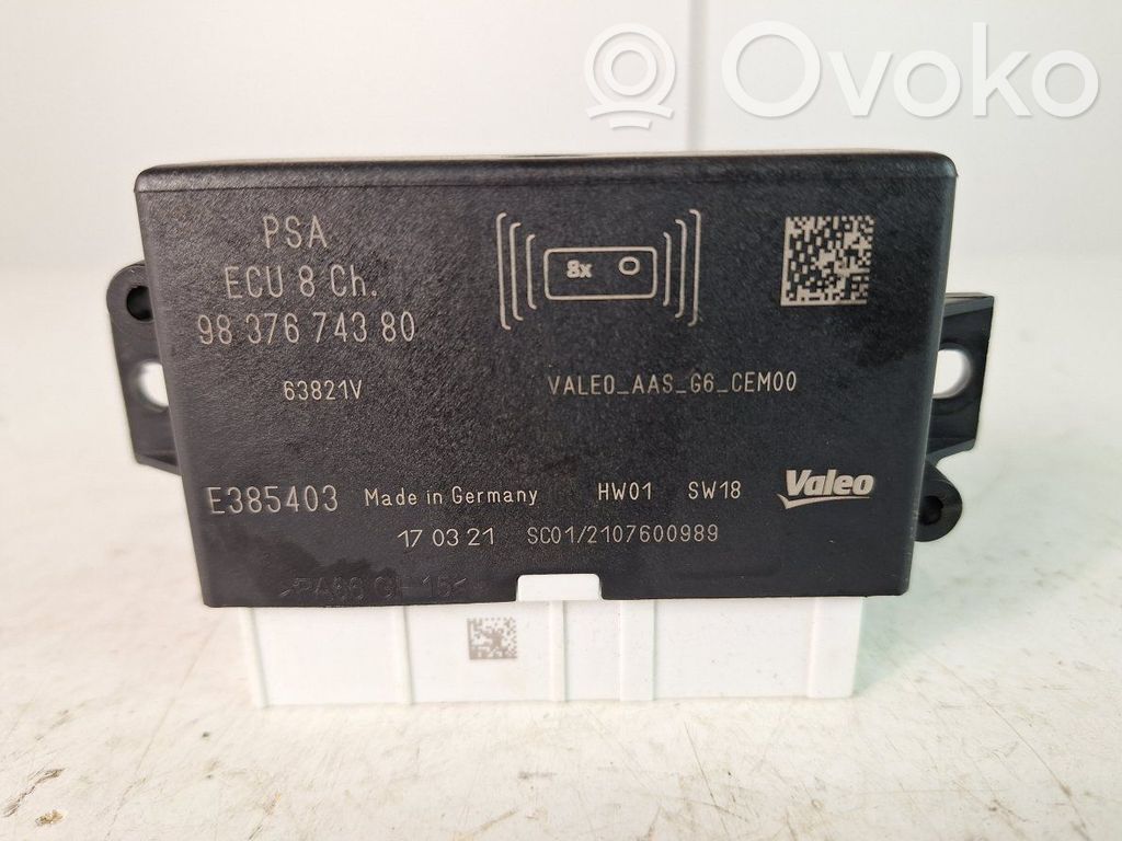 Toyota ProAce City Parking PDC control unit/module 