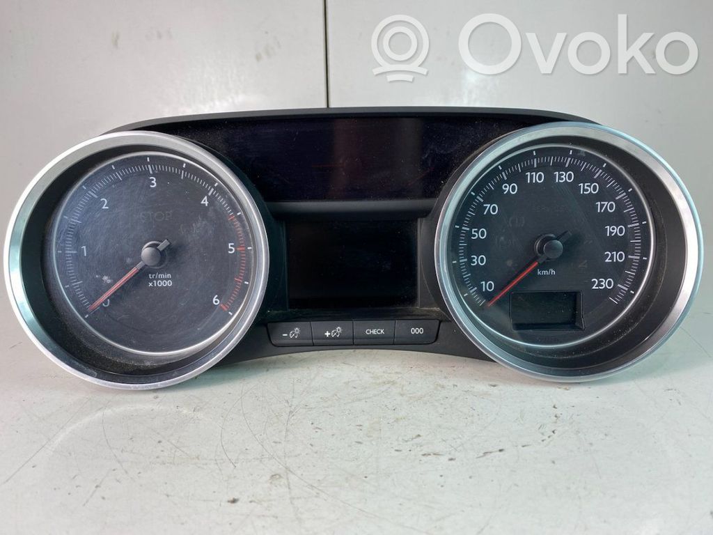 Peugeot 508 Compteur de vitesse tableau de bord 