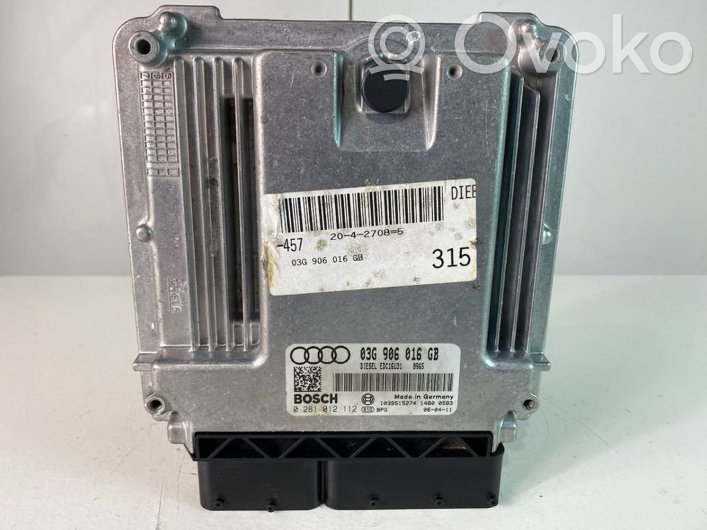 Audi A6 S6 C6 4F Engine control unit/module 