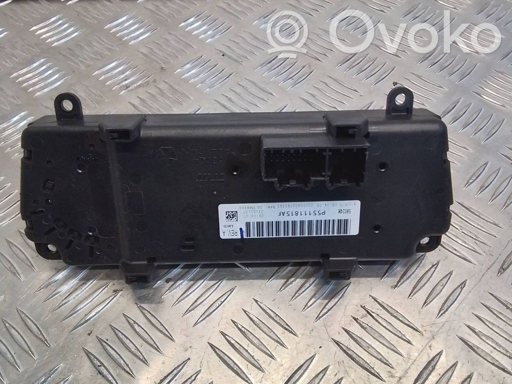 Dodge Avenger Climate control unit 