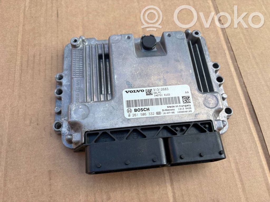 Engine control unit/module   31312683,1039S40105,0261S06332