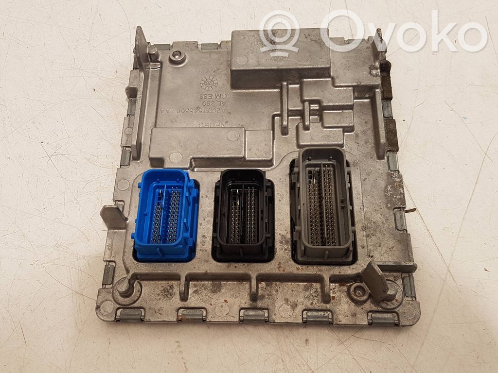 Opel Astra K Engine control unit/module 