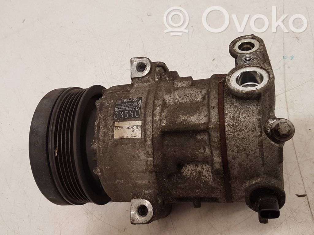 Klimakompressor Pumpe   39006353,4472501970,315595319,GE4471506960