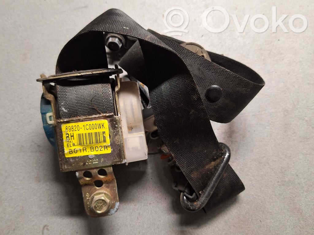 Hyundai Getz Rear seatbelt 