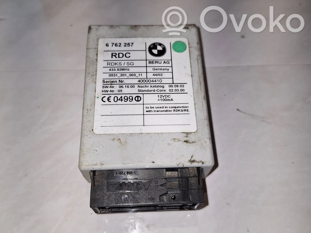 BMW 7 E65 E66 Tire pressure control unit 