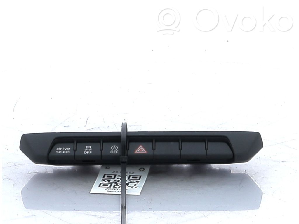 Audi A1 Botón interruptor de luz de peligro 