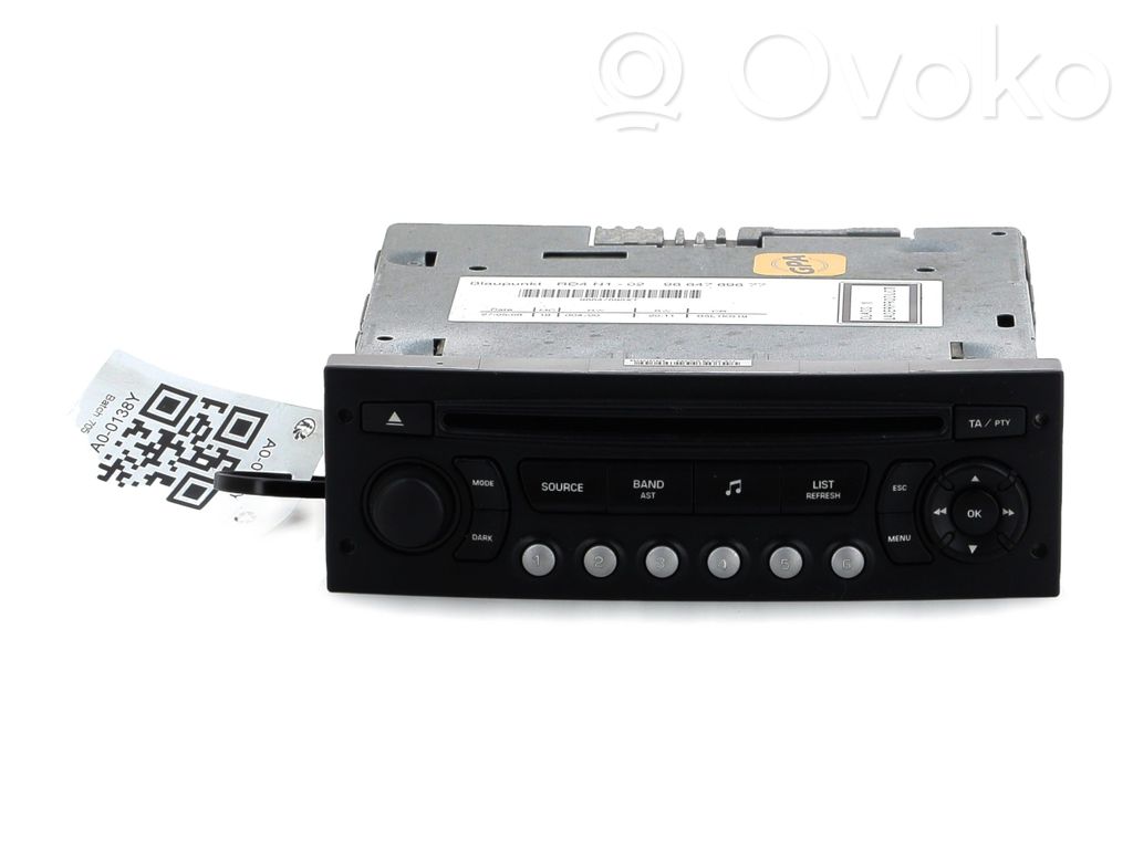 Citroen C4 I Panel / Radioodtwarzacz CD/DVD/GPS 