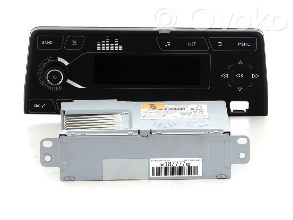 Peugeot Partner III Unità principale autoradio/CD/DVD/GPS 