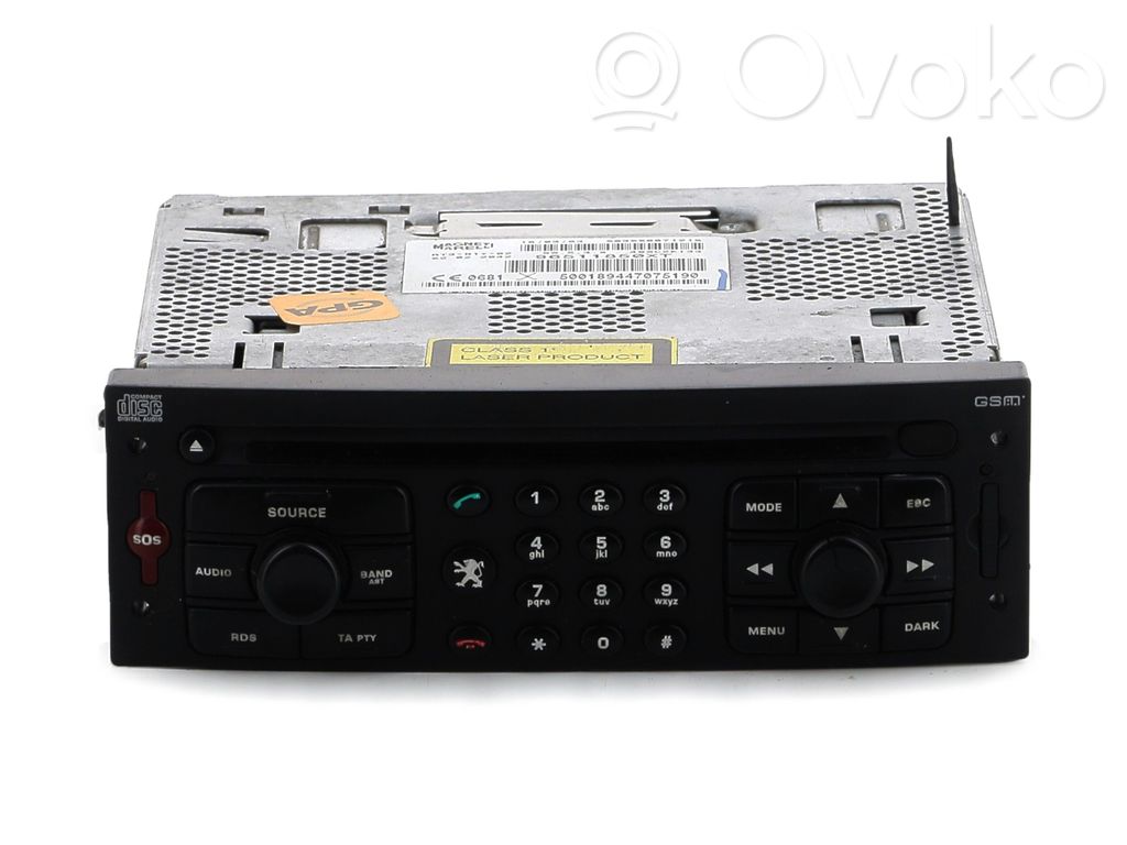 Peugeot 307 Unità principale autoradio/CD/DVD/GPS 