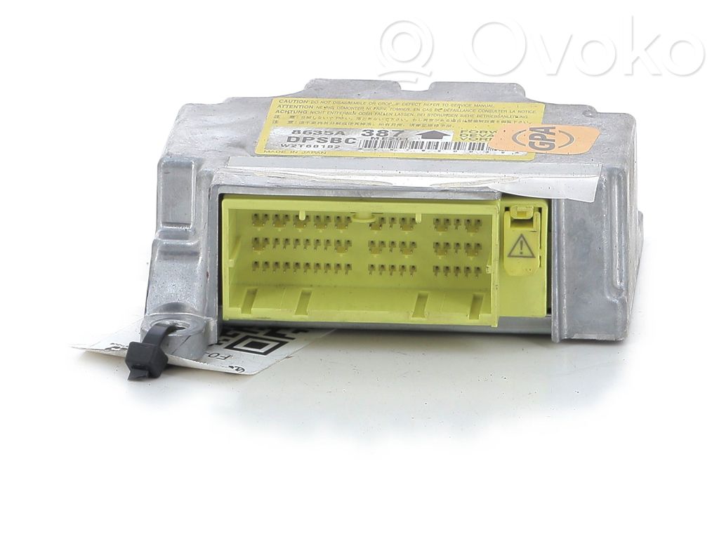 Sterownik / Moduł Airbag   1612886080,F01374J