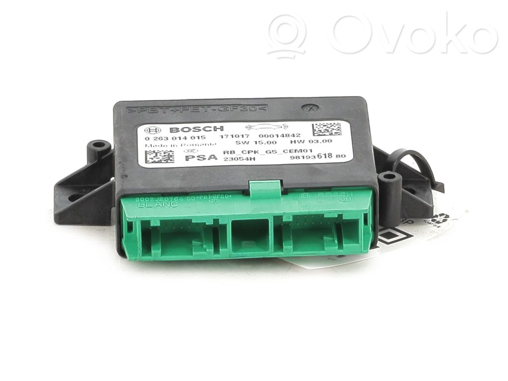 Citroen C4 Cactus Parking PDC control unit/module 