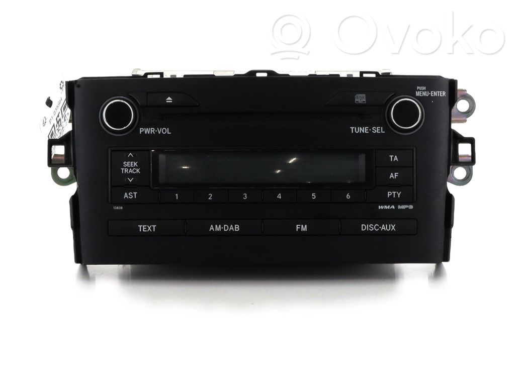 Toyota Auris 150 Unità principale autoradio/CD/DVD/GPS 