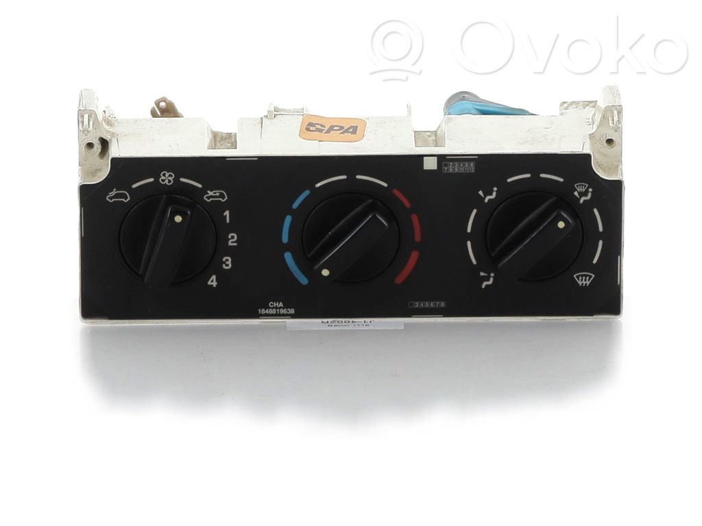 Citroen Berlingo Climate control unit 