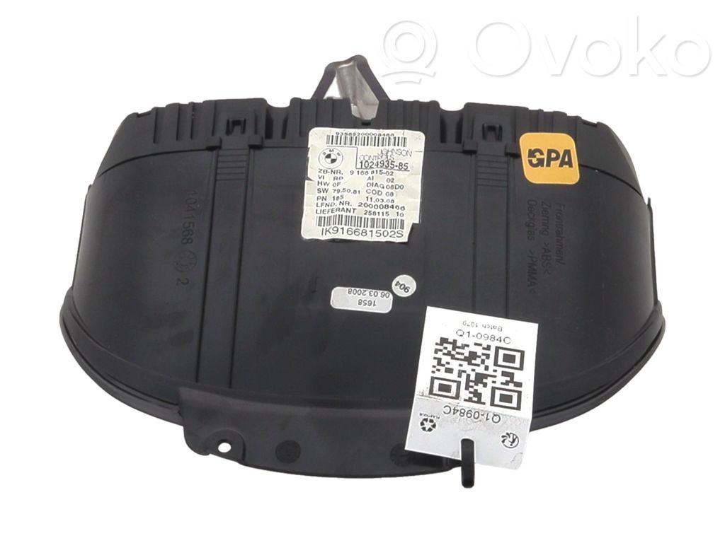 BMW 1 E82 E88 Speedometer (instrument cluster) 