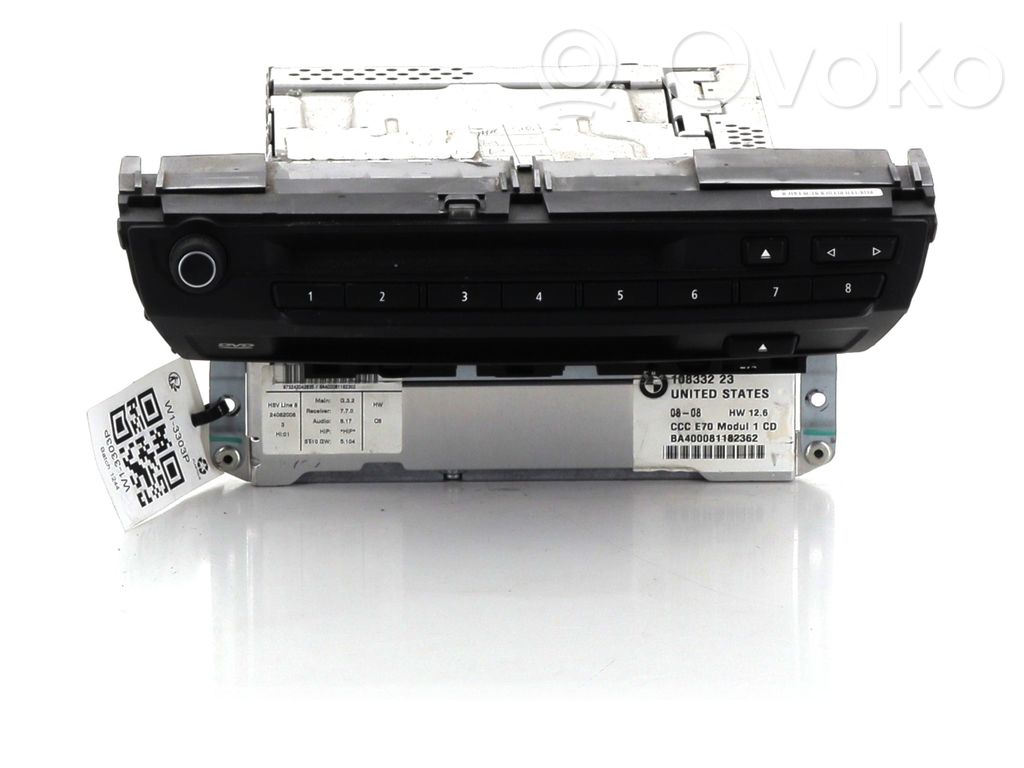 BMW X5 E70 Unitate principală radio/CD/DVD/GPS 