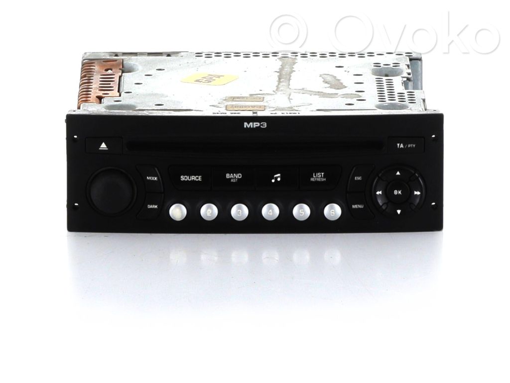 Peugeot 207 Unitate principală radio/CD/DVD/GPS 