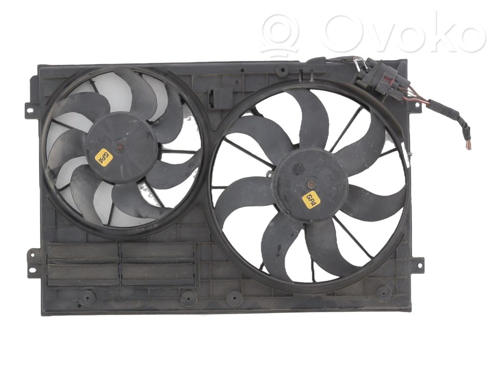 Audi A3 S3 A3 Sportback 8P Ventilatore di raffreddamento elettrico del radiatore 