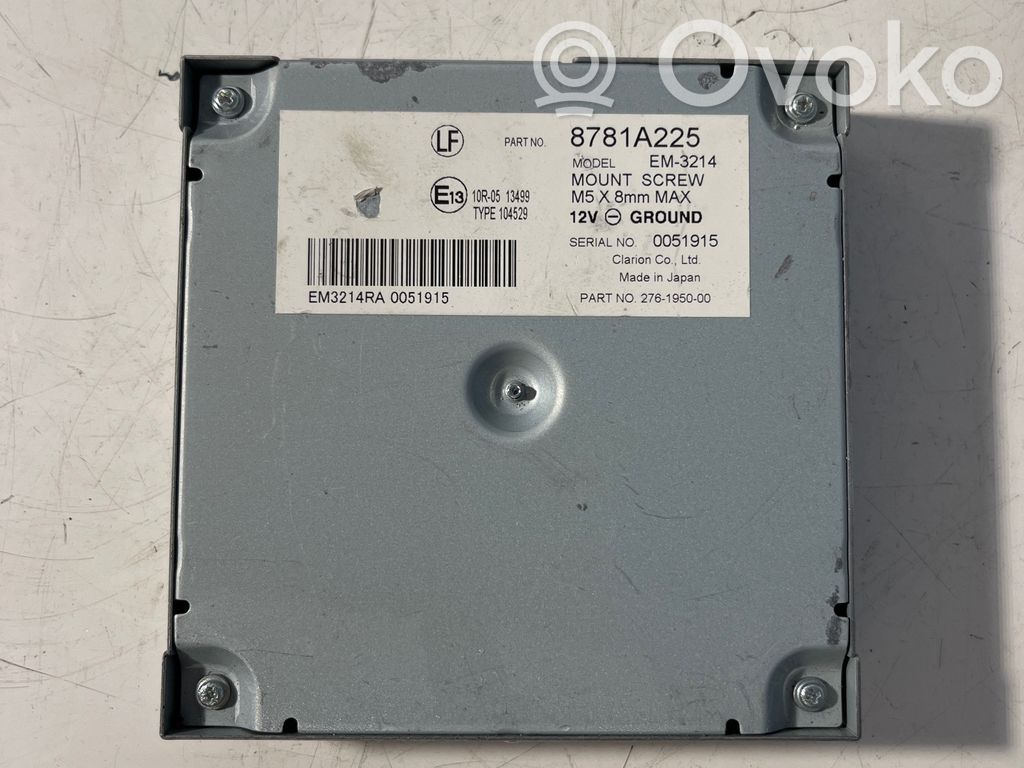 Mitsubishi Eclipse Cross Other control units/modules 