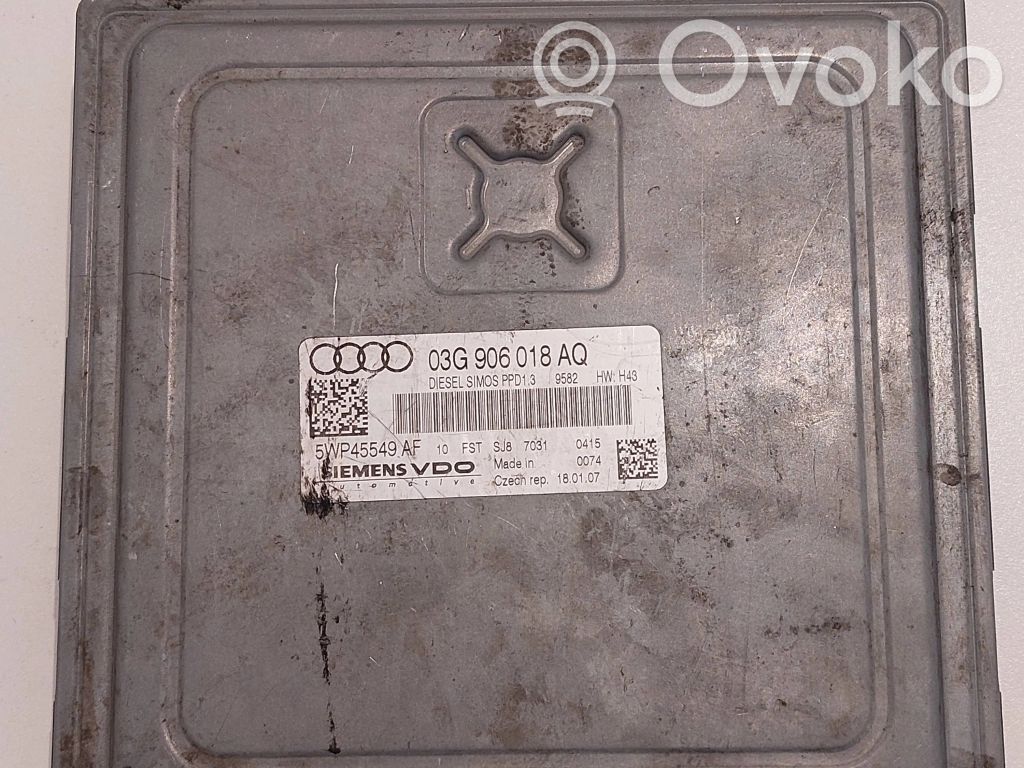 Audi A4 S4 B7 8E 8H Variklio valdymo blokas 