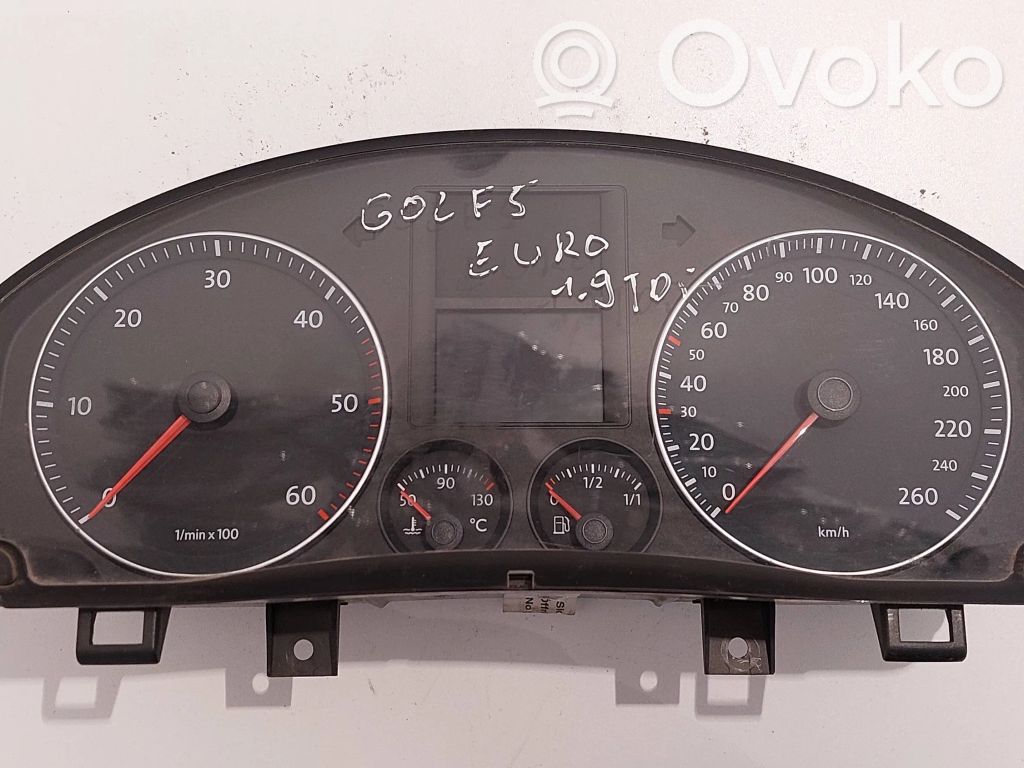 Volkswagen Golf V Nopeusmittari (mittaristo) 