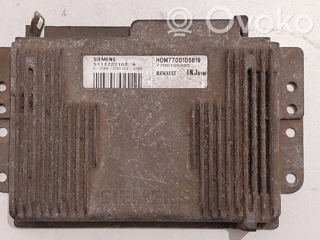Renault Laguna I Engine control unit/module 