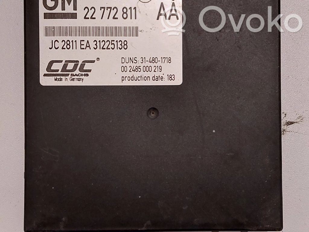 Opel Astra J Autres unités de commande / modules 