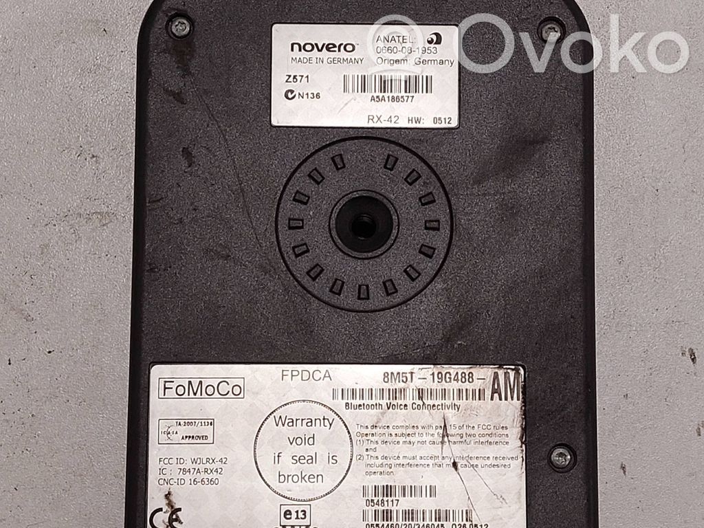 Ford Mondeo MK IV Moduł / Sterownik Bluetooth 