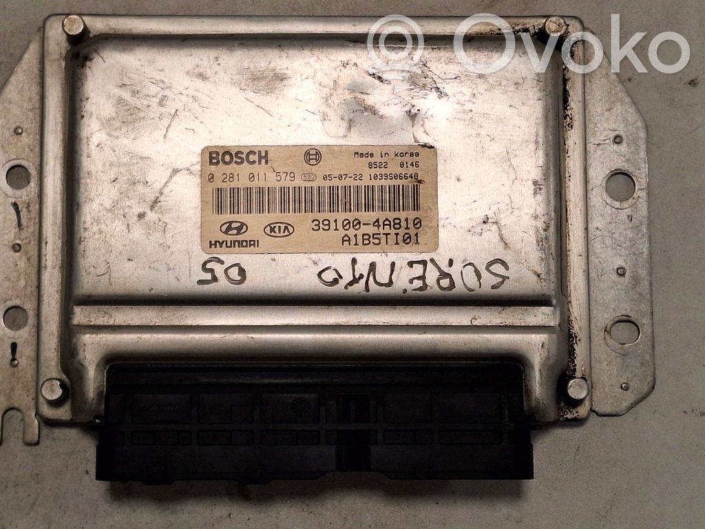 Engine control unit/module   0281011579,391004A810