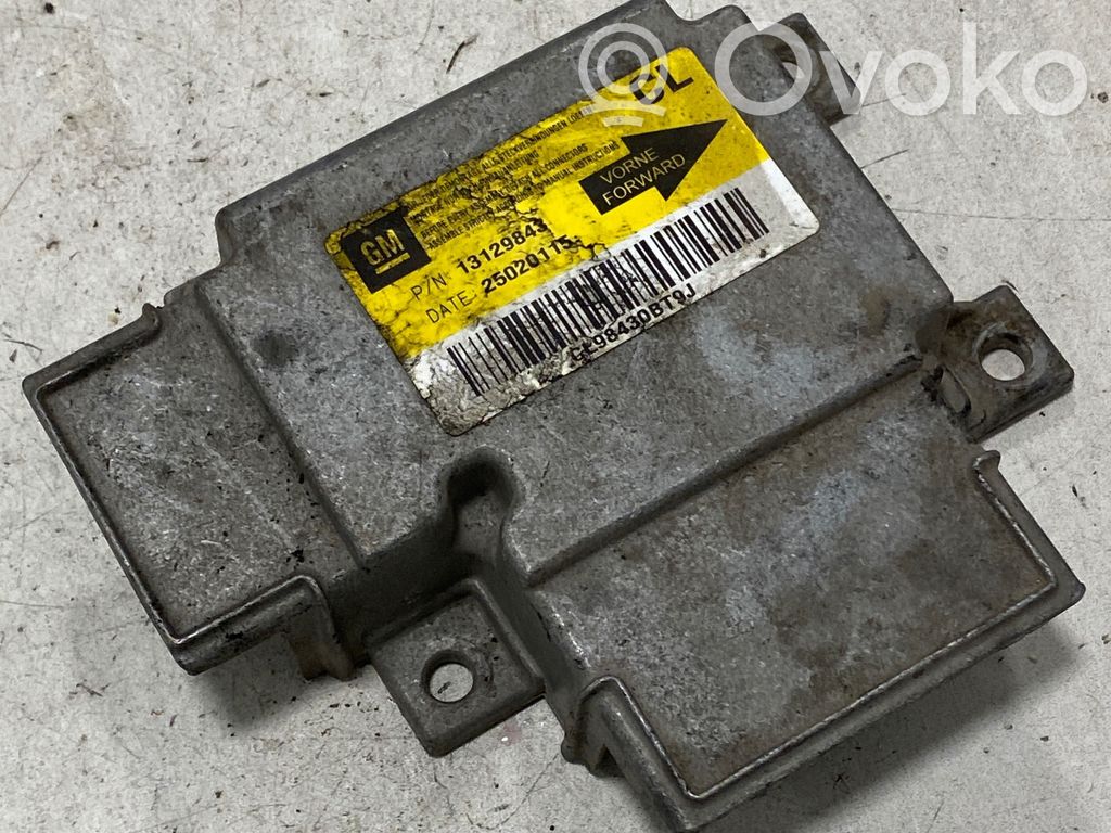 Sterownik / Moduł Airbag   13129843,25020115,CE98430ST9J