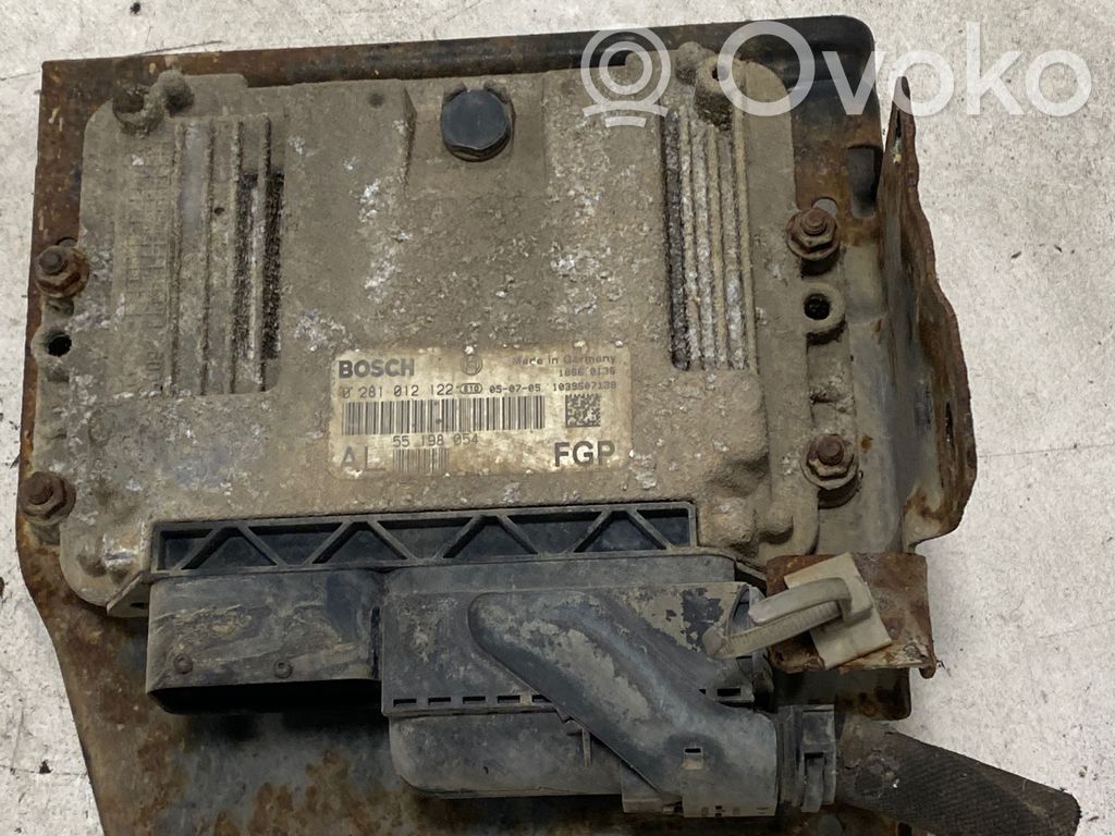 Engine control unit/module   0281012122,55198054