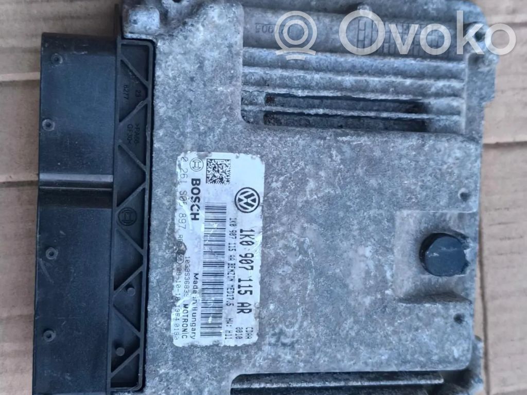 Engine control unit/module ECU   1K0907115AR