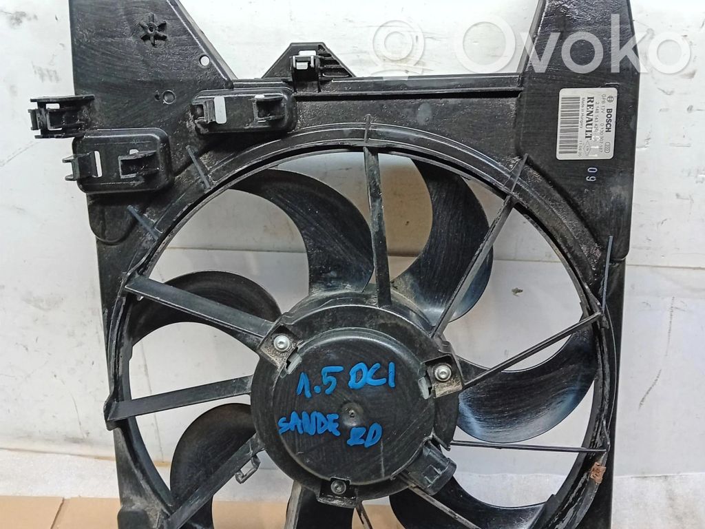 Dacia Logan I Kale ventilateur de radiateur refroidissement moteur 