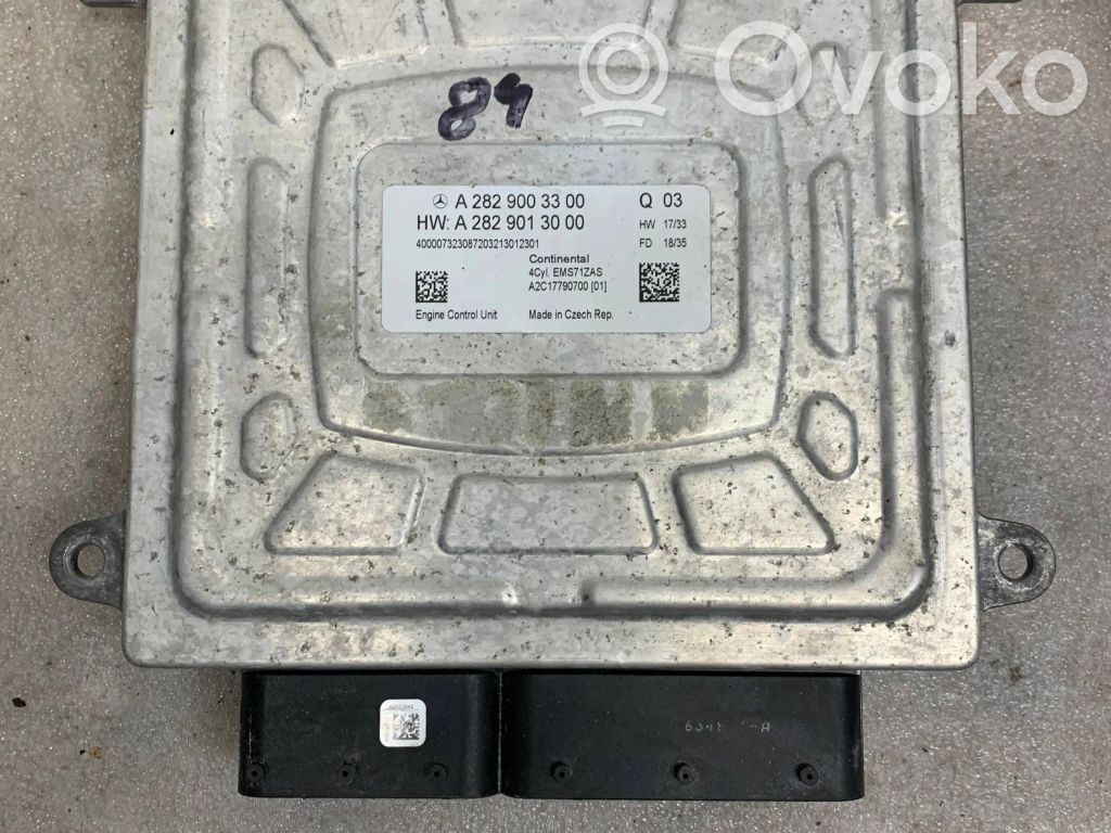 Mercedes-Benz A W177 Engine control unit/module 