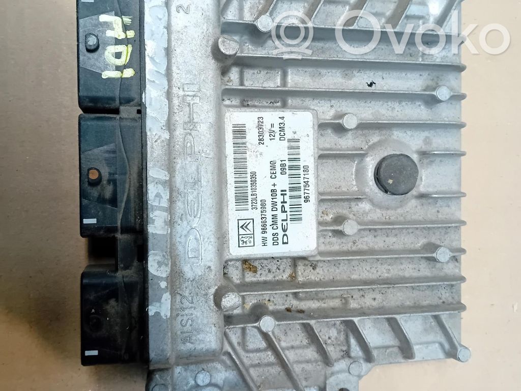 Peugeot 508 Engine control unit/module ECU 